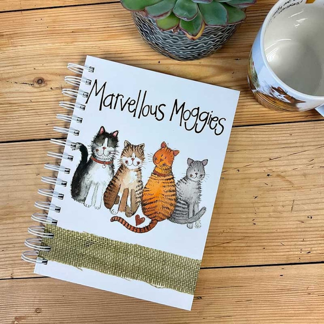 Marvellous Moggies Cat Spiral Journal - RUTHERFORD & Co