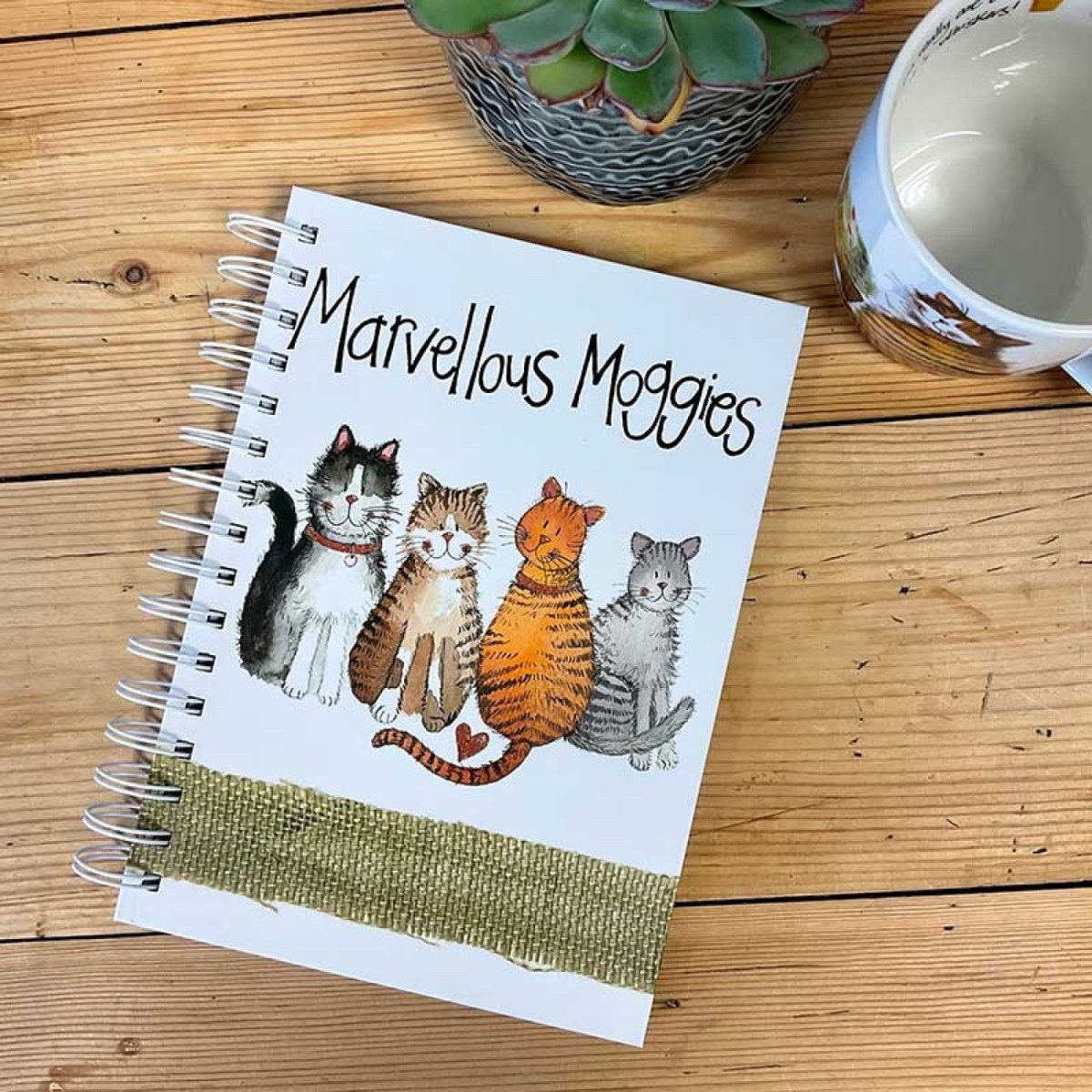 Marvellous Moggies Cat Spiral Journal - RUTHERFORD & Co