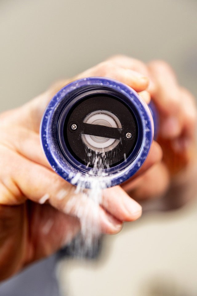 MasterClass Salt or Pepper Mill, 17cm, Blue - RUTHERFORD & Co