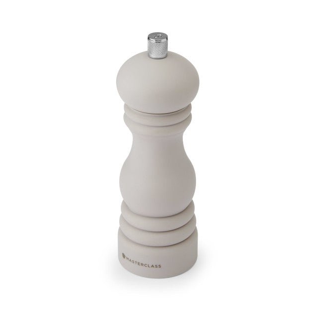 MasterClass Salt or Pepper Mill, 17cm, Latte - RUTHERFORD & Co