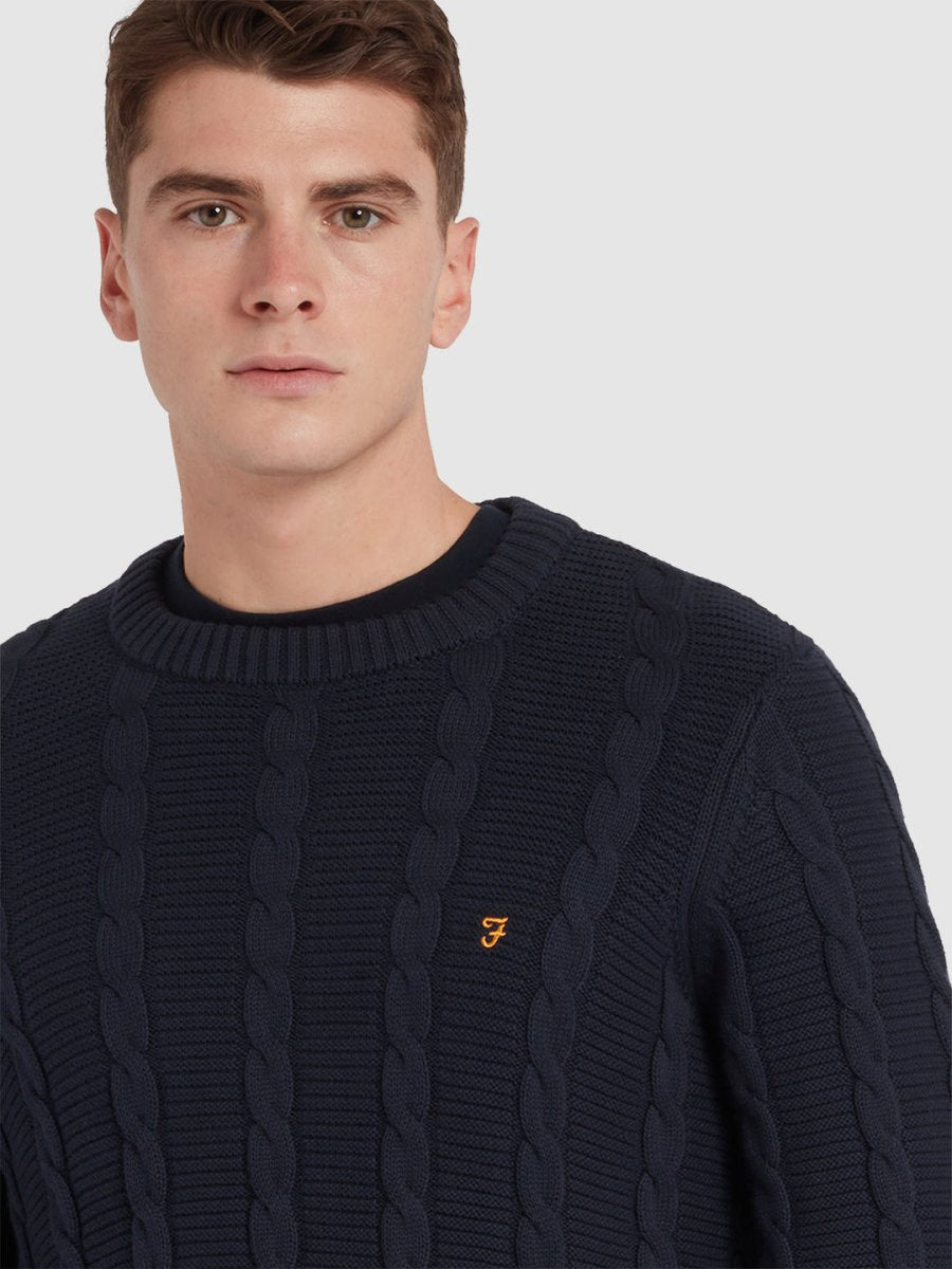 Mendon Cable Knit Sweater - RUTHERFORD & Co