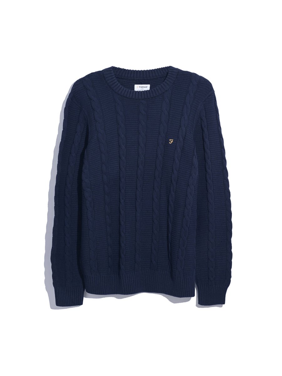 Mendon Cable Knit Sweater - RUTHERFORD & Co