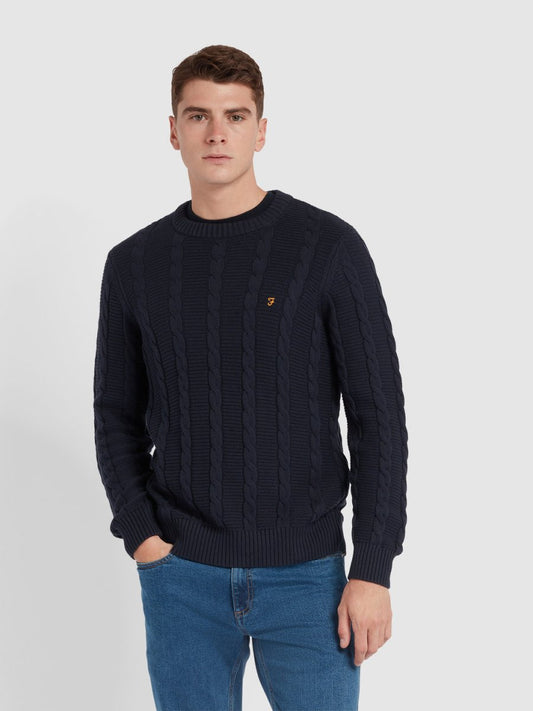 Mendon Cable Knit Sweater - RUTHERFORD & Co