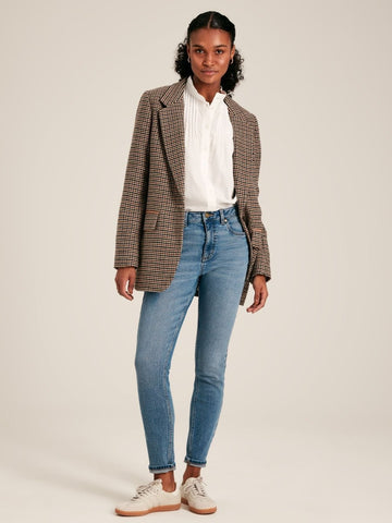 Mid Blue Skinny Jeans - RUTHERFORD & Co