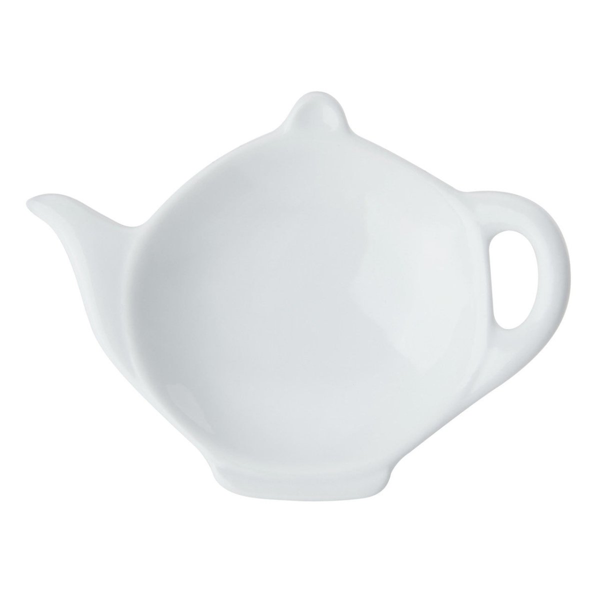 Mikasa Chalk Porcelain Teabag Tidy, 12cm, White - RUTHERFORD & Co