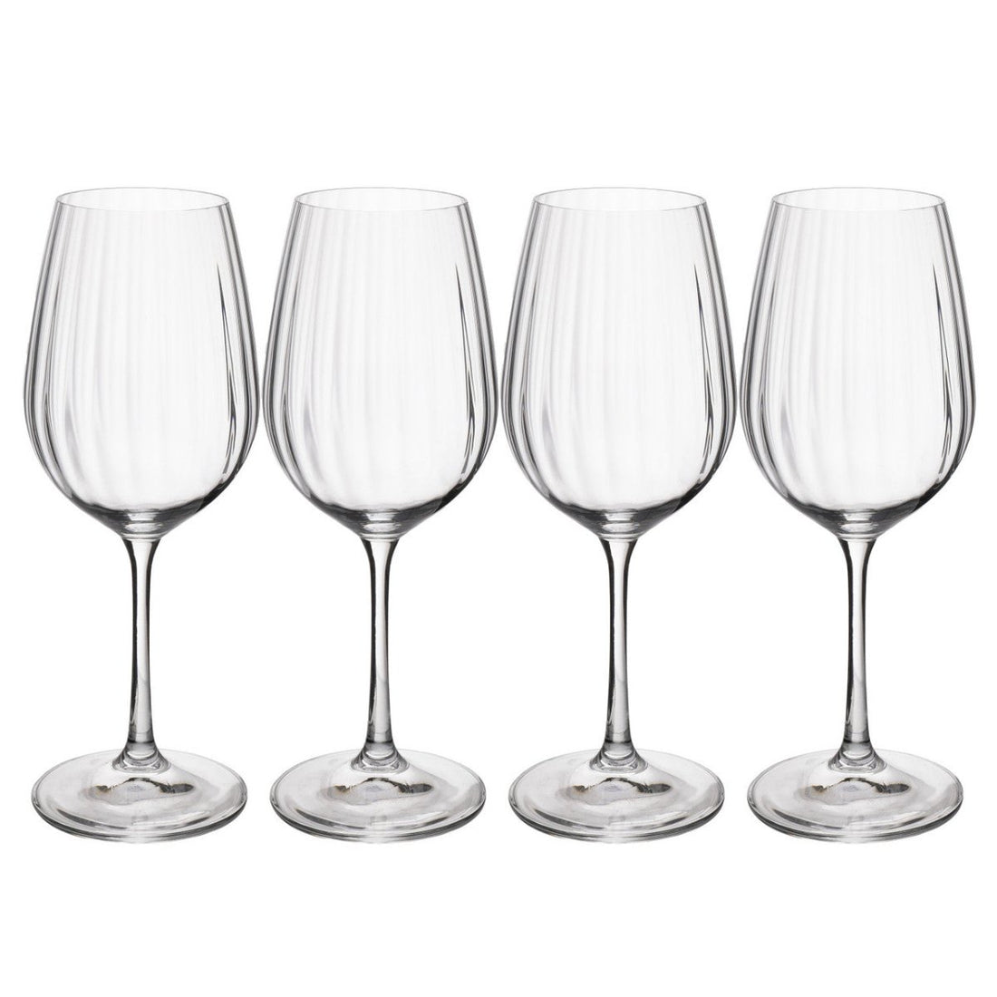 Mikasa Treviso 4 - Piece Crystal White Wine Glass Set, 350ml - RUTHERFORD & Co