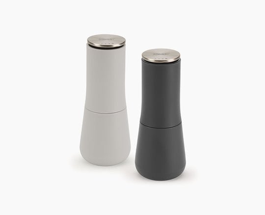 Milltop™ Grey Salt & Pepper Mills - RUTHERFORD & Co
