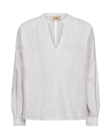 MMZeina Linen Blouse - RUTHERFORD & Co