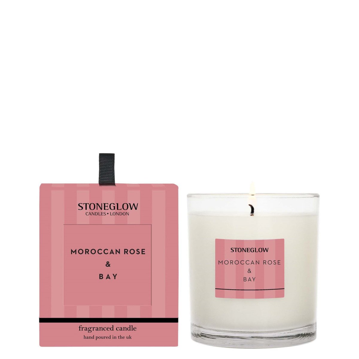 Modern Classics - Moroccan Rose & Bay - Scented Candle - Boxed Tumbler (90 x 80mm) - RUTHERFORD & Co