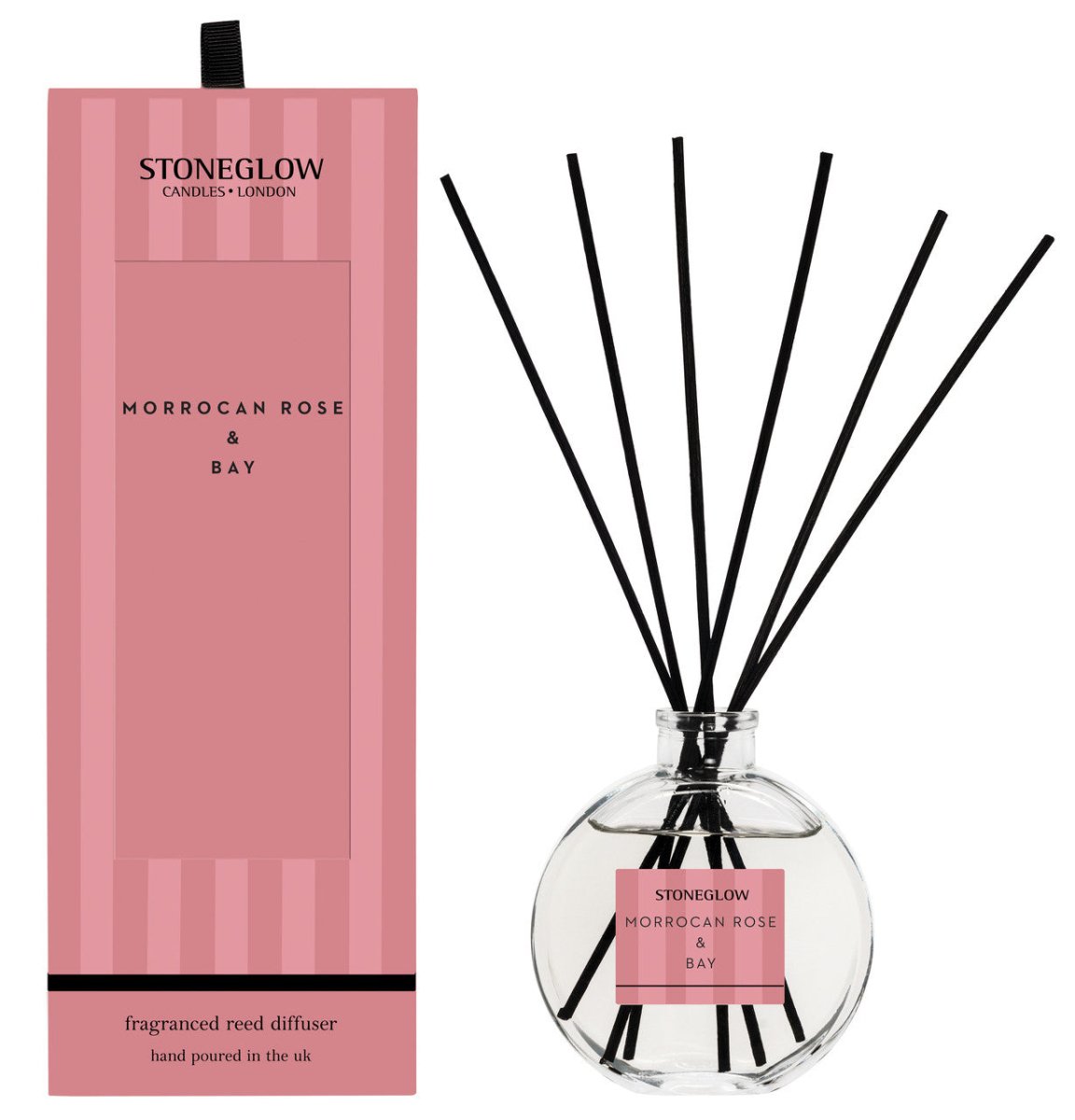 Modern Classics - Moroccan Rose & Bay - Scented Reed Diffuser 120ml - RUTHERFORD & Co