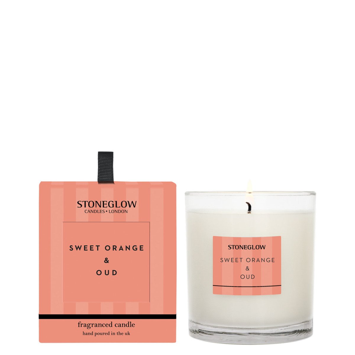 Modern Classics - Sweet Orange & Oud - Scented Candle - Boxed Tumbler (90 x 80mm) - RUTHERFORD & Co