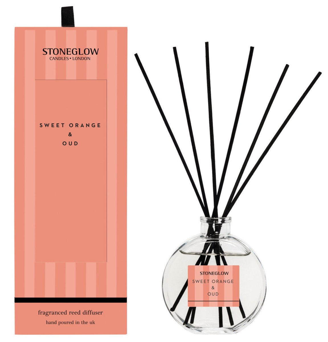 Modern Classics - Sweet Orange & Oud - Scented Reed Diffuser 120ml - RUTHERFORD & Co