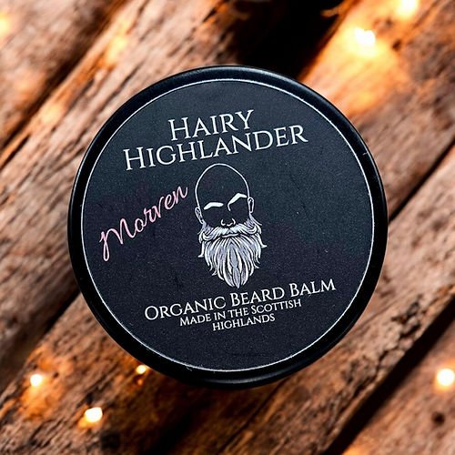 Morven: Pink Grapefruit, Sweet Orange, & Peppermint Organic & Natural Beard Balm - RUTHERFORD & Co