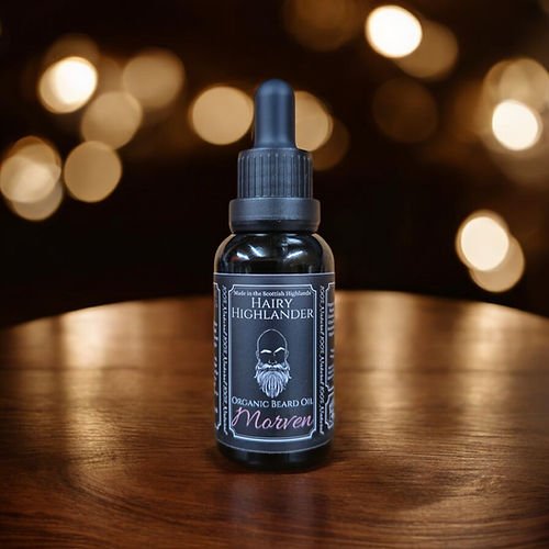 Morven: Pink Grapefruit, Sweet Orange, & Peppermint Organic & Natural Beard Oil - RUTHERFORD & Co