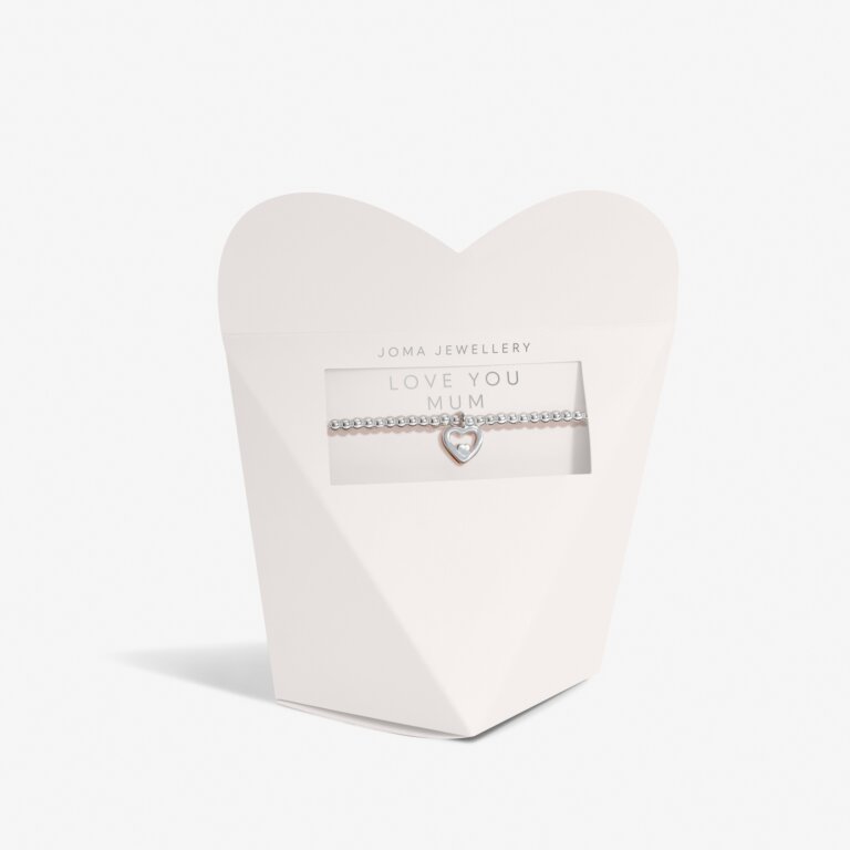 Mother's Day From The Heart 'Love You Mum' Bracelet - RUTHERFORD & Co