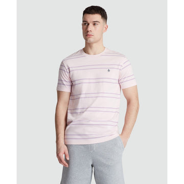 Multi Stripe T-Shirt In Parfait Pink - RUTHERFORD & Co