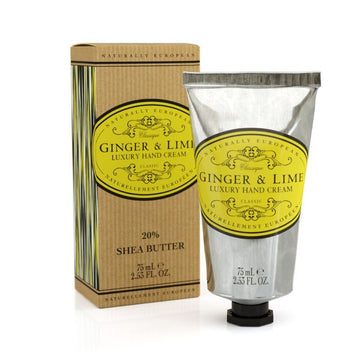 Naturally European Ginger & Lime Hand Cream 75ml - RUTHERFORD & Co