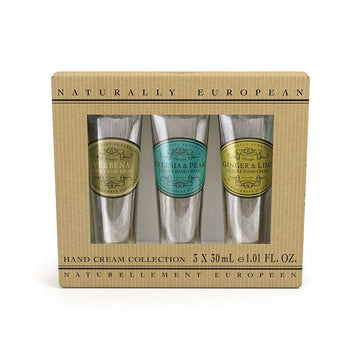 Naturally European Mini Hand Cream Collection 3 x 30ml - RUTHERFORD & Co