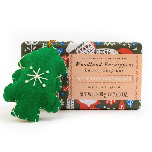 Nordic Woods Soap Bar Woodland Eucalyptus 200g - RUTHERFORD & Co