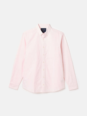 Oxford Pink Long Sleeve Oxford Shirt - RUTHERFORD & Co