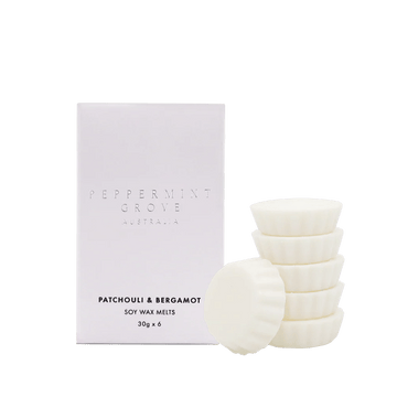 Patchouli & Bergamot Soy Wax Melts 30g - RUTHERFORD & Co