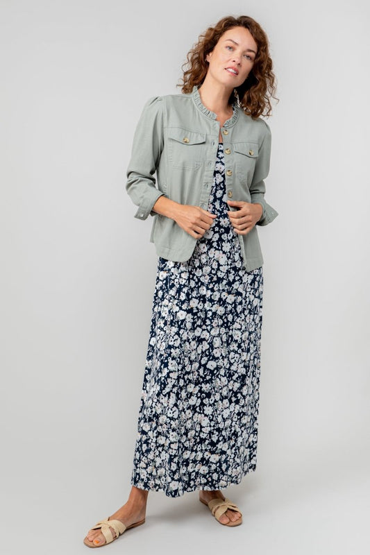 Penelope Cotton Jersey Maxi Dress - RUTHERFORD & Co