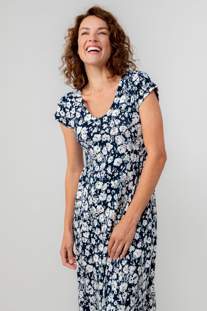 Penelope Cotton Jersey Maxi Dress - RUTHERFORD & Co