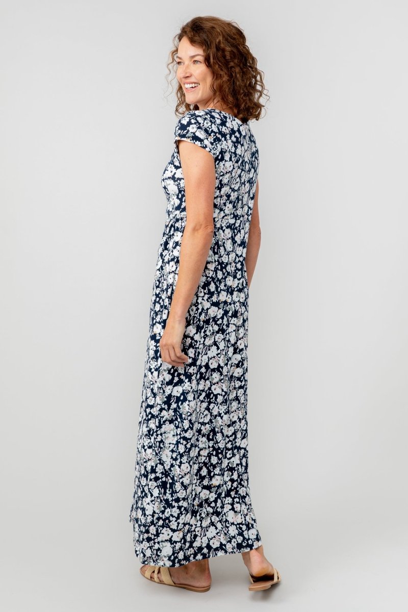 Penelope Cotton Jersey Maxi Dress - RUTHERFORD & Co