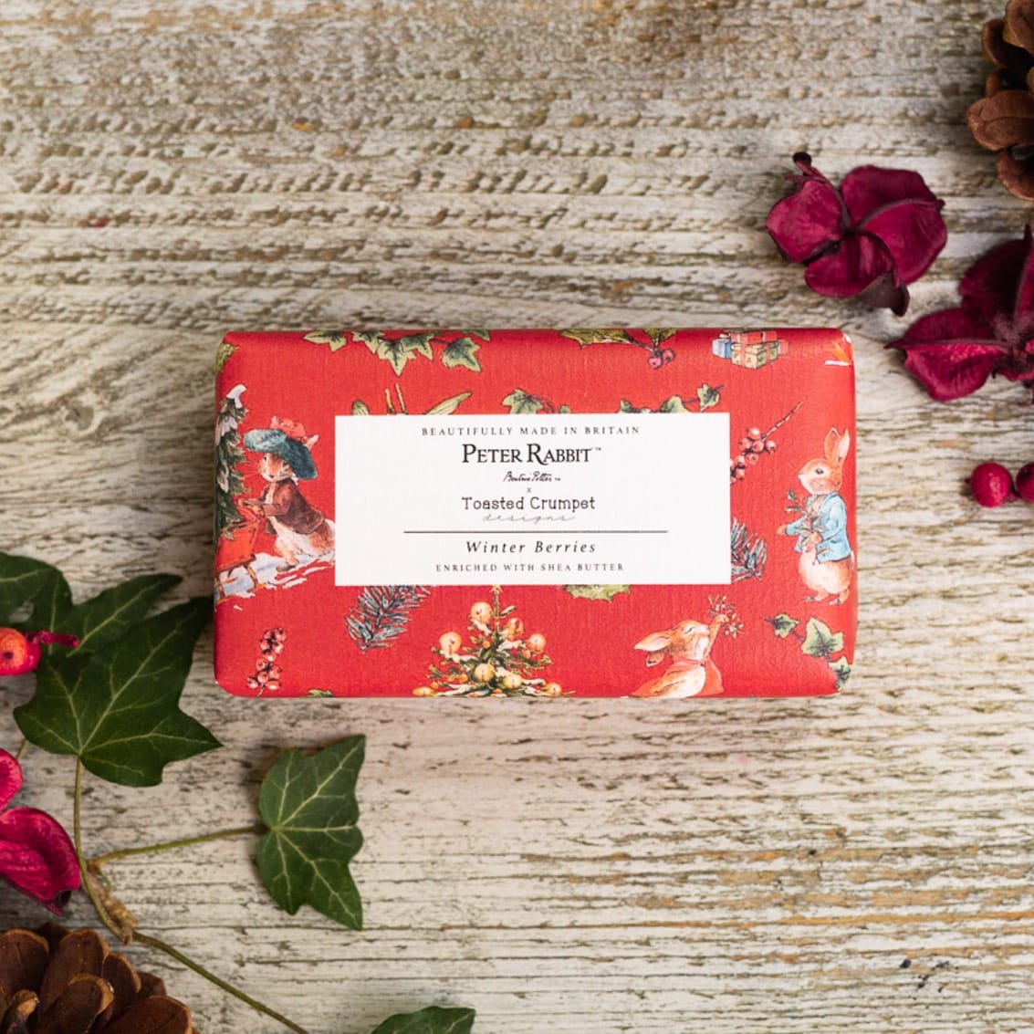 Peter Rabbit & Friends “Winter Berries” Soap - RUTHERFORD & Co