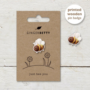 Pin Badge - Bee - RUTHERFORD & Co