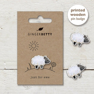 Pin Badge - Sheep - RUTHERFORD & Co