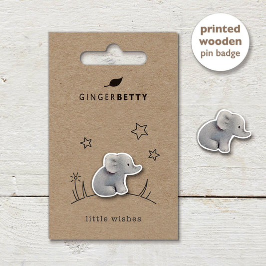Pin Badge - Elephant