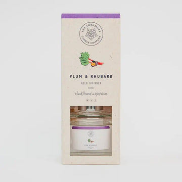 Plum & Rhubarb Reed Diffuser - 100ml - RUTHERFORD & Co