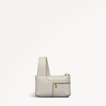 POCKETS/CHALK/MINI ZIPTOP CROSSBODY - RUTHERFORD & Co