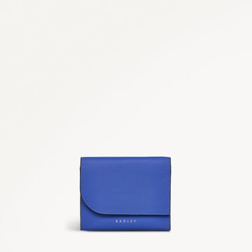 POCKETS/YVES BLUE/SMALL TRIFOLD PURSE - RUTHERFORD & Co