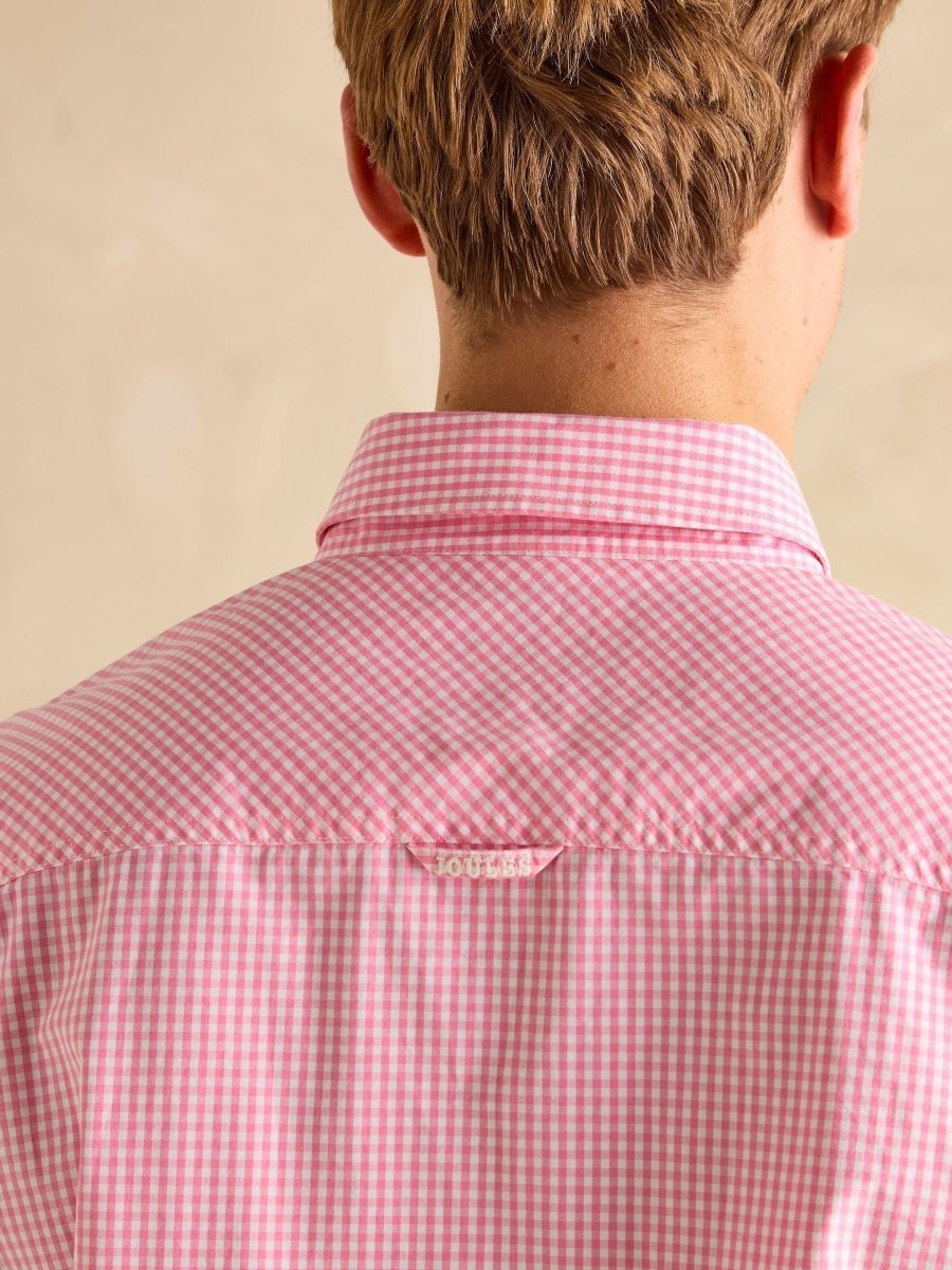 Poplin Pink Classic Fit Shirt - RUTHERFORD & Co