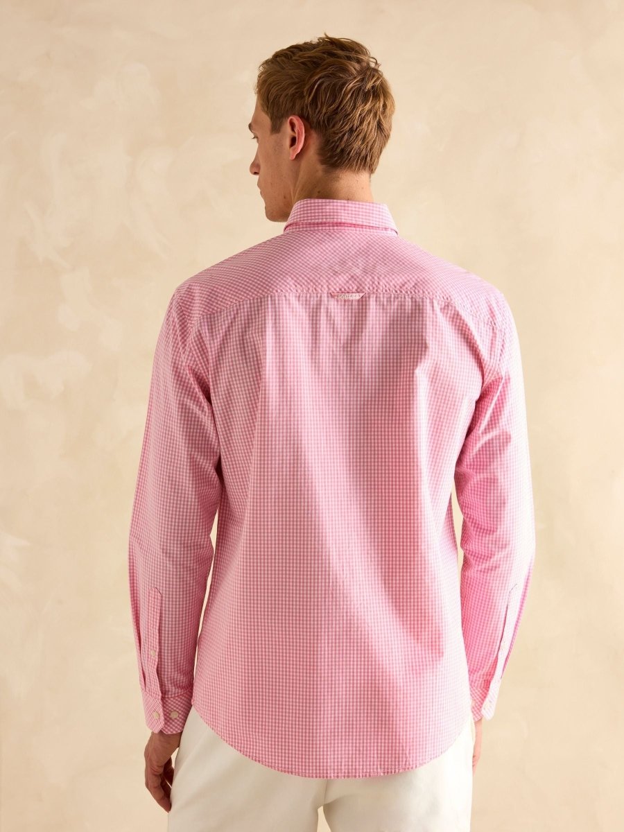 Poplin Pink Classic Fit Shirt - RUTHERFORD & Co