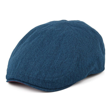 Porto Cotton Duckbill Flat Cap - RUTHERFORD & Co