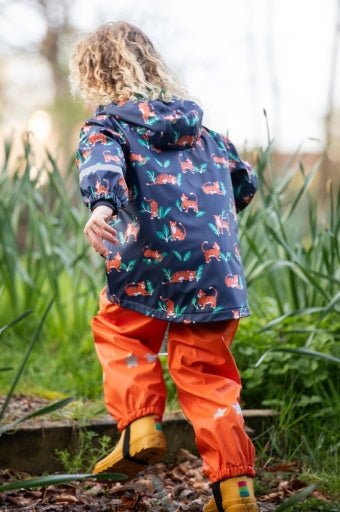 PRINTED PUDDLE BUSTER COAT - RUTHERFORD & Co