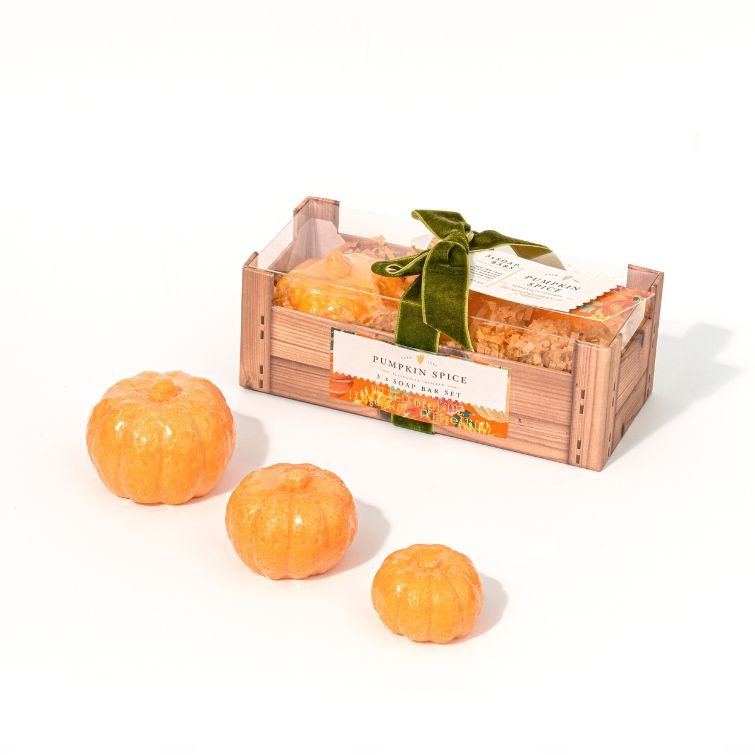 Pumpkin Spice Soap Bar Gift Set - RUTHERFORD & Co