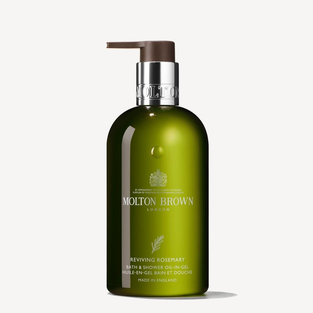 Reviving Rosemary Bath & Shower Oil - In - Gel 300ml - RUTHERFORD & Co