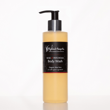 Rose & Patchouli Body Wash 250ml - RUTHERFORD & Co