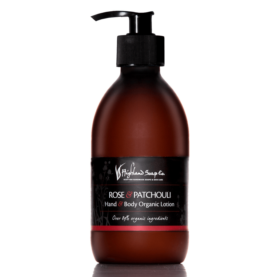 Rose & Patchouli Hand & Body Lotion 300ml - RUTHERFORD & Co
