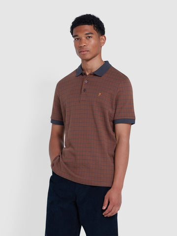 Rutland Check Polo Shirt - RUTHERFORD & Co