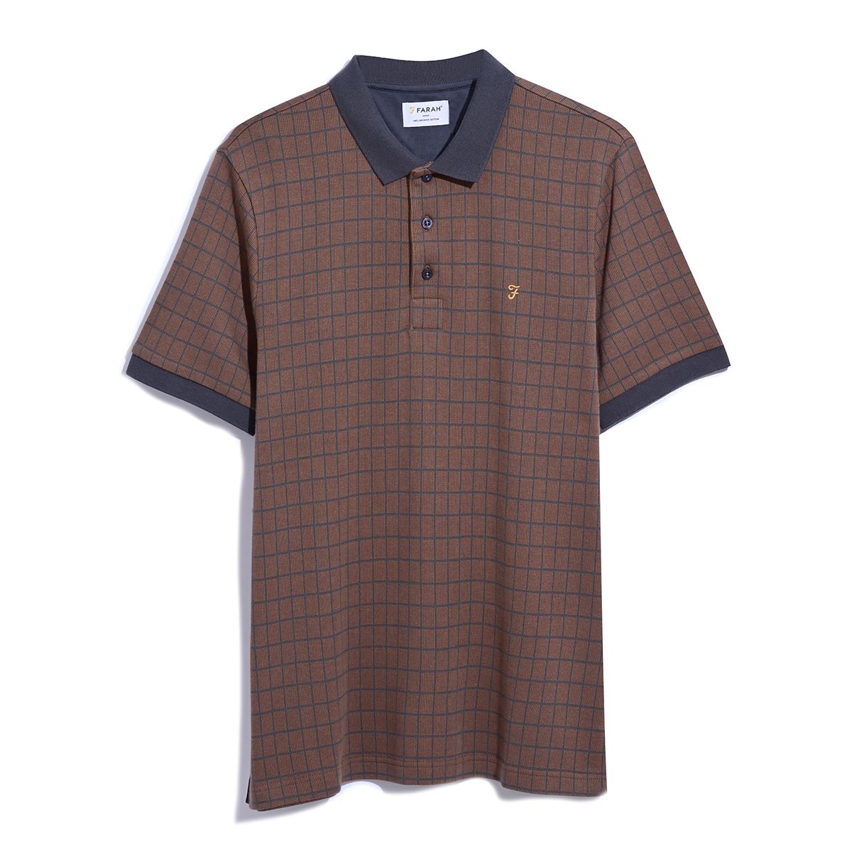 Rutland Check Polo Shirt - RUTHERFORD & Co