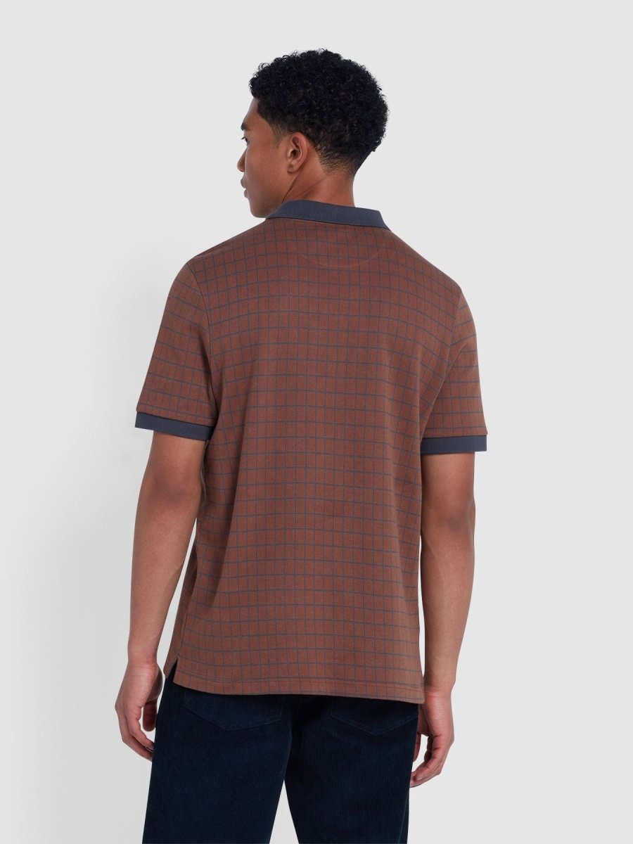 Rutland Check Polo Shirt - RUTHERFORD & Co