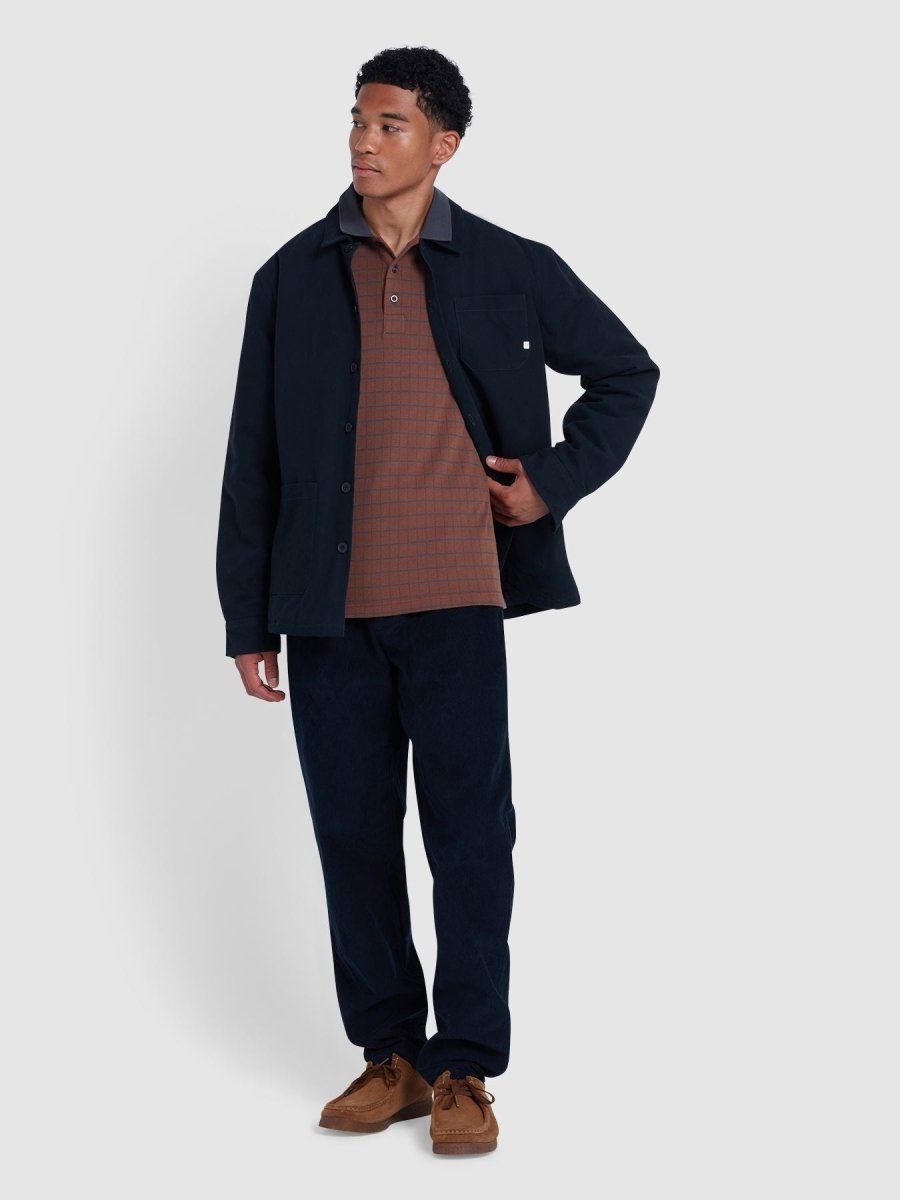 Rutland Check Polo Shirt - RUTHERFORD & Co