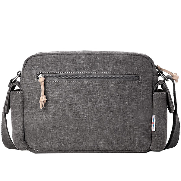 RWAXC004 - M Troop London Classic Messenger Bag Charcoal - RUTHERFORD & Co