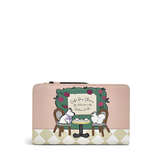 DOG CAFE
Medium Bifold Purse