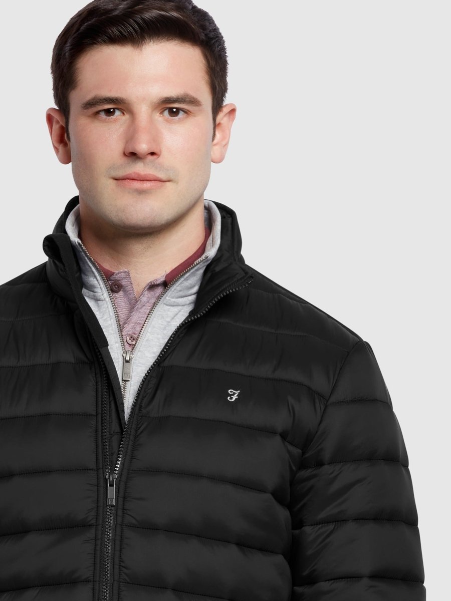 Samson Regular Fit Wadded Jacket - RUTHERFORD & Co